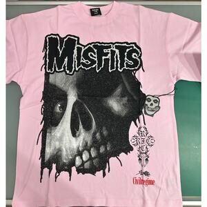 Civil Regime American Classic Oversized Tee in Baby Pink (M)